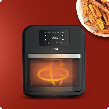 EasyFry 9in1 Air frying technology, hot air circulation crispy food, little to no oil