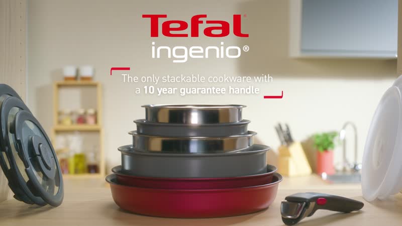 Cookware set INGENIO PREFERENCE ON L9749432, 13 pcs, stainless steel, Tefal