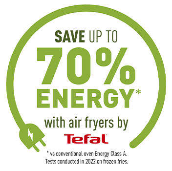 Save up to 70% energy