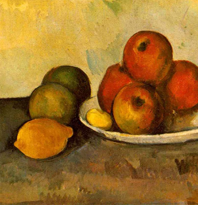 ‘Still Life with Apples’ – Cezanne