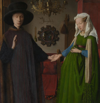 ‘The Arnolfini Wedding’ – Van Eyck
